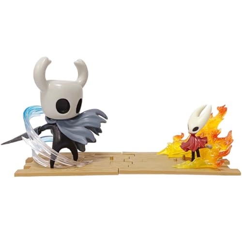 YLEAFUN Anime-Spiel Hollow Silksong & Hornet-Can Figur PVC Anime-Aktionsmodell Spiel AktivitäT Figur Modell Sammlung Statue Tischdekoration Ornamente 14 cm von YLEAFUN