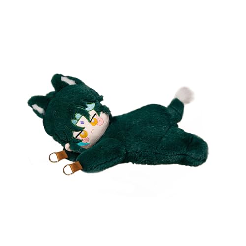 YLEAFUN Anime ZhongLi Plüschfigur Xiao Actionfigur Anime-Kissen Schreibtischdekoration 38 cm YLEAFUN Anime ZhongLi Plüschfigur Xiao Actionfigur Anime-Kissen Schreibtischdekoration 38 cm von YLEAFUN
