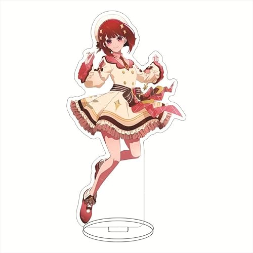 YLEAFUN Arima kana Acryl Stehzeichen Anime Cartoon Figuren Arima kana FüR Auto Dekoration, Tischschmuck, Geburtstagsgeschenk FüR Fans von YLEAFUN