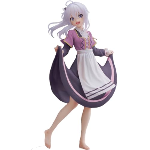 YLEAFUN Elaina Figur Country Landscape MäDchen Elaina PVC Statue Anime Figur Modell, Zuhause Schlafzimmer Display, Geburtstagsgeschenk FüR Freunde von YLEAFUN