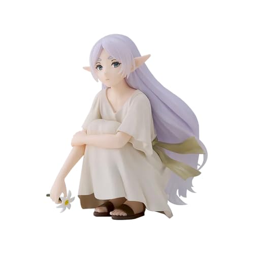 YLEAFUN Frieren Figur Anime SammlerstüCk 10cm Squatting Charakter Modell FüR Desktop-Displays Premium Geburtstagsgeschenk FüR Anime-Fans & Fantasy-Dekor-Enthusiasten YLEAFUN Frieren Figur Anime SammlerstüCk 10cm Squatting Charakter Modell FüR Desktop-Displays Premium Geburtstagsgeschenk FüR Anime-Fans & Fantasy-Dekor-Enthusiasten von YLEAFUN