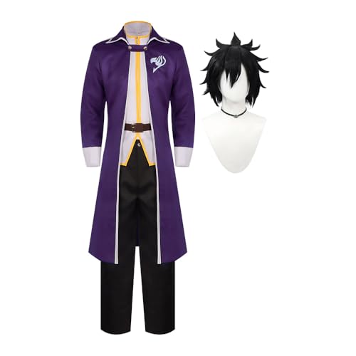 YLEAFUN Grau Fullbuster cospaly Kostüm Anime Figur Grau Fullbuster Halloween Cosplay Dress Up Weihnachten Karneval Show Kostüm YLEAFUN Grau Fullbuster cospaly Kostüm Anime Figur Grau Fullbuster Halloween Cosplay Dress Up Weihnachten Karneval Show Kostüm von YLEAFUN