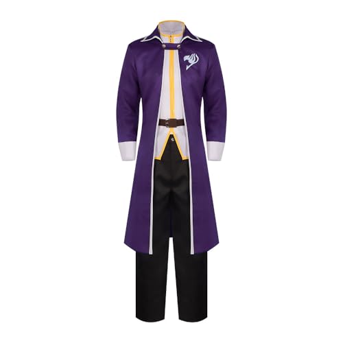 YLEAFUN Grau Fullbuster cospaly Kostüm Anime Figur Grau Fullbuster Halloween Cosplay Dress Up Weihnachten Karneval Show Kostüm von YLEAFUN