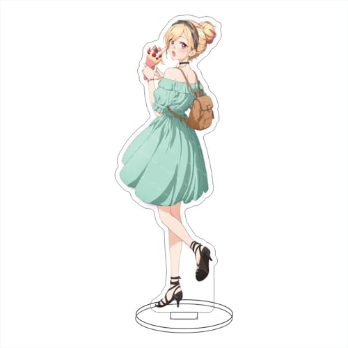 YLEAFUN Kitagawa Marin Acryl Figur Anime Charakter Nikaidou Neon Figur Manga Modell Acryl Ständer Dekoration Desktop Aufsteller 16cm von YLEAFUN