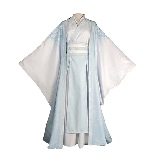 YLEAFUN Lan Wang Ji Cosplay Kompletter Hanfu-Kostüm Anime Xue Yang Halloween Dressup Jiang Cheng Bühnenkostüm Jin Ling Weihnachtsparty Cosplay Kostüm YLEAFUN Lan Wang Ji Cosplay Kompletter Hanfu-Kostüm Anime Xue Yang Halloween Dressup Jiang Cheng Bühnenkostüm Jin Ling Weihnachtsparty Cosplay Kostüm von YLEAFUN