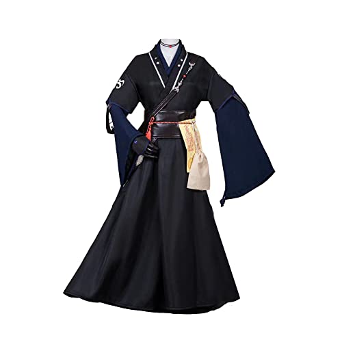 YLEAFUN Lan Wang Ji Cosplay Kompletter Hanfu-Kostüm Anime Xue Yang Halloween Dressup Jiang Cheng Bühnenkostüm Jin Ling Weihnachtsparty Cosplay Kostüm YLEAFUN Lan Wang Ji Cosplay Kompletter Hanfu-Kostüm Anime Xue Yang Halloween Dressup Jiang Cheng Bühnenkostüm Jin Ling Weihnachtsparty Cosplay Kostüm von YLEAFUN