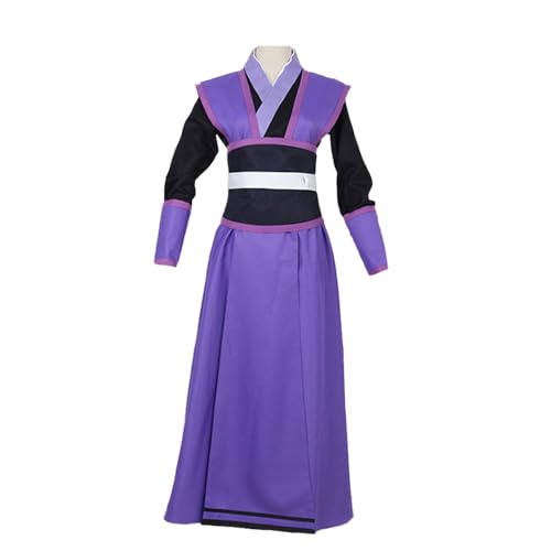 YLEAFUN Lan Wang Ji Cosplay Kompletter Hanfu-Kostüm Anime Xue Yang Halloween Dressup Jiang Cheng Bühnenkostüm Jin Ling Weihnachtsparty Cosplay Kostüm von YLEAFUN