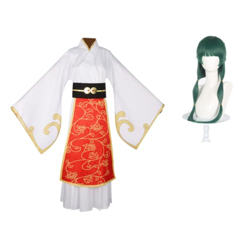 YLEAFUN Maomao Cospaly-Kostüm Anime-Charakter Loulan Weihnachtskleid Jinshi Halloween Karneval Cosplay-Kostüm (S-XXL) von YLEAFUN