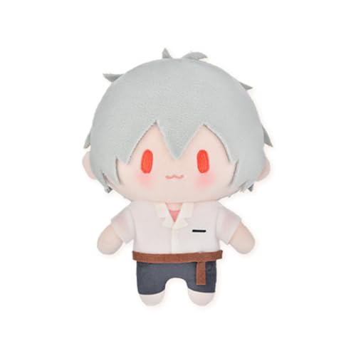 YLEAFUN Nagisa Kaworu Plüsch Anhänger Stand Anime Nagisa Kaworu Charakter 15cm Niedliche PP Baumwolle Plüsch Anhänger Serie Dekoration von YLEAFUN