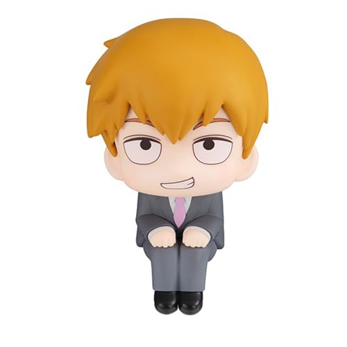 YLEAFUN Reigen Arataka Figur Sitzende PVC Kopffigur-11cm Anime Sammlung Desktop Dekoration Modell Weihnachtsdeko Geschenk von YLEAFUN
