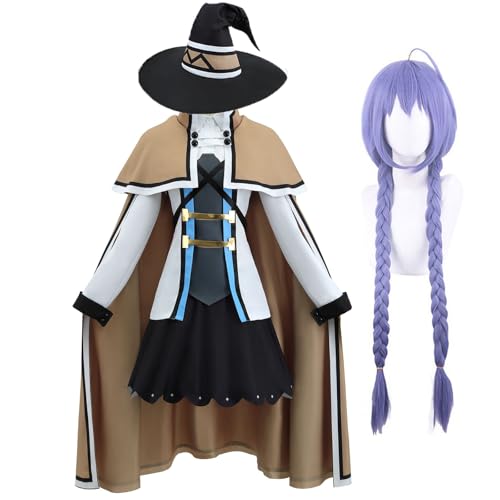 YLEAFUN Roxy Migurdia/Sylphy Cosplay Umhang KostüM Anime Cosplay Weihnachten Costume Party Umhang Unisex Halloween KostüM YLEAFUN Roxy Migurdia/Sylphy Cosplay Umhang KostüM Anime Cosplay Weihnachten Costume Party Umhang Unisex Halloween KostüM von YLEAFUN