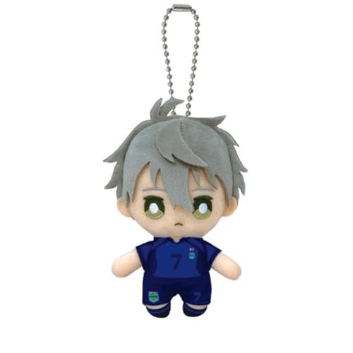 YLEAFUN Seishiro Nagi PlüSch AnhäNger, Anime Cartoon Pp Baumwolle Weiche FüLlung, 10cm Niedliche PlüSch SchlüSselanhäNger Und Tasche AnhäNger Sammlung Geschenk von YLEAFUN