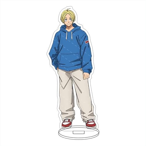 YLEAFUN Taro Sakamoto Acryl Stehmarke Anime Zeichentrickfigur Taro Sakamoto Autodekoration Desktop-Ornamente Fan-Geburtstagsgeschenk von YLEAFUN
