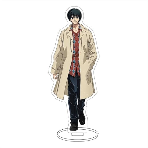 YLEAFUN Taro Sakamoto Acryl Stehmarke Anime Zeichentrickfigur Taro Sakamoto Autodekoration Desktop-Ornamente Fan-Geburtstagsgeschenk von YLEAFUN