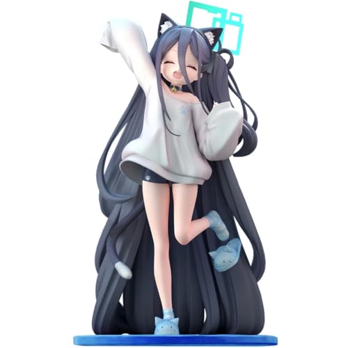 YLEAFUN Tendou Arisu Figur 19cm Anime-Charakter-Statue, Premium-Desktop-Dekoration Sammlergeschenk FüR Game Anime Fans von YLEAFUN