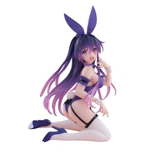 YLEAFUN Yagami Tohka Figur Anime-Charakter Kaninchenstil PVC Niedliches Charaktermodell Heimschlafzimmerdekoration Geschenk FüR Fans von YLEAFUN