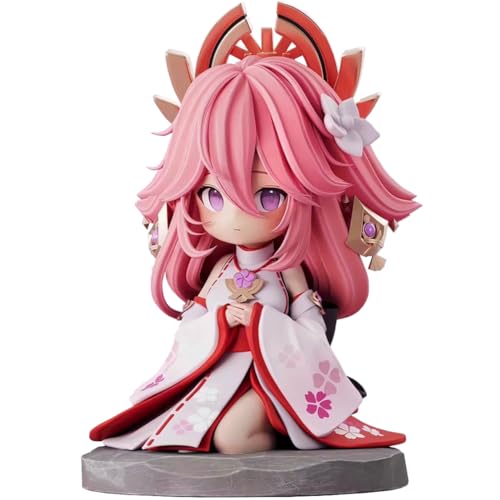 Yae Miko Figur Anime Actionfigur Yae Miko Statue PVC Knieling Stil Niedliche Anime Charakter Modell, Geburtstagsgeschenke FüR Freunde Yae Miko Figur Anime Actionfigur Yae Miko Statue PVC Knieling Stil Niedliche Anime Charakter Modell, Geburtstagsgeschenke FüR Freunde von YLEAFUN
