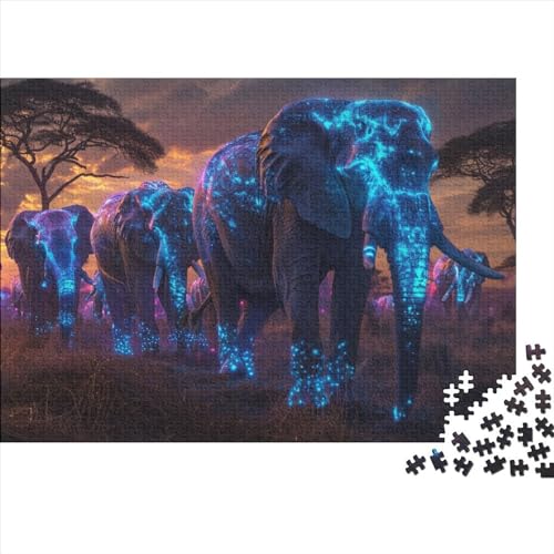 Animal World 1000 Pieces Puzzle Tierwelt 1000 Teile Puzzle Skill Game for The Whole Family Jigsaw Puzzles for Adults and Children from 14 Years 1000pcs (75x50cm) von YLIANVED