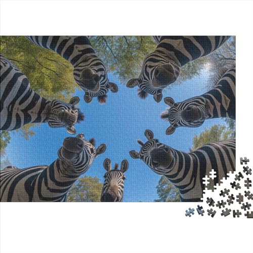 Animal World Puzzle 1000 Pieces Tierwelt 1000 Teile Puzzle Skill Game for The Whole Family Jigsaw Puzzles for Adults 1000pcs (75x50cm) von YLIANVED