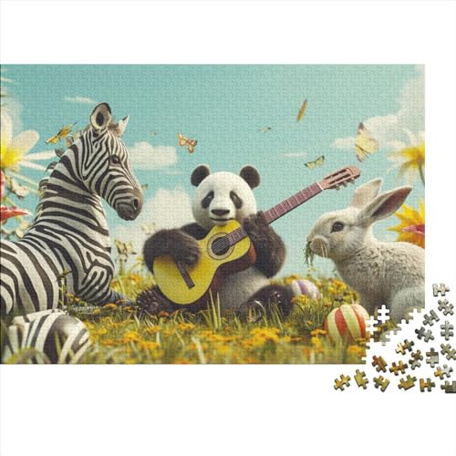 Forest Animals 1000 Pieces Puzzle Animals 1000 Teile Puzzle 1000 Teile Premium Quality Challenge Toy Jigsaw Puzzles for Adults and Children from 14 Years 1000pcs (75x50cm) von YLIANVED