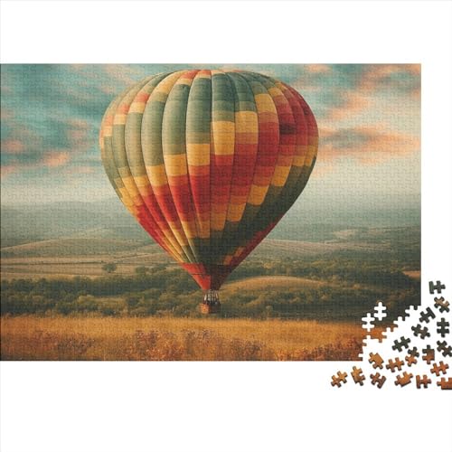 Hot Air Balloon 1000 Pieces Puzzle Heißluftballons 1000 Teile Puzzle Impossible Puzzle - Home Decoration Puzzle Jigsaw Puzzles for Adults 1000pcs (75x50cm) von YLIANVED