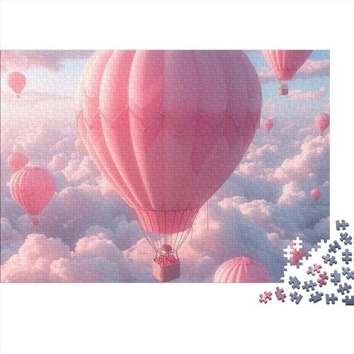 Hot Air Balloon Puzzle 1000 Pieces Heißluftballons 1000 Teile Puzzle 1000 Teile Premium Quality Challenge Toy Jigsaw Puzzles Für Erwachsene 1000pcs (75x50cm) von YLIANVED