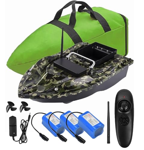 YLLLLY Futterboot,12000mah Batterien mit großer Kapazität futterboot,500m Fernbedienung,1,5kg Ladetrichter.Wind- und wellenfest,mit Handtasche. Geben Sie Antennen, Propeller, und andere YLLLLY Futterboot,12000mah Batterien mit großer Kapazität futterboot,500m Fernbedienung,1,5kg Ladetrichter.Wind- und wellenfest,mit Handtasche. Geben Sie Antennen, Propeller, und andere von YLLLLY