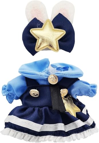 17 cm Große Puppenkleidung, Bekleidung für 17CM Plüsch, Puppenkleidung, 17CM Puppe Kleidung, Bekleidungs Zubehör, Ohne Puppe 17 cm Große Puppenkleidung, Bekleidung für 17CM Plüsch, Puppenkleidung, 17CM Puppe Kleidung, Bekleidungs Zubehör, Ohne Puppe von YLMYOLEMEI