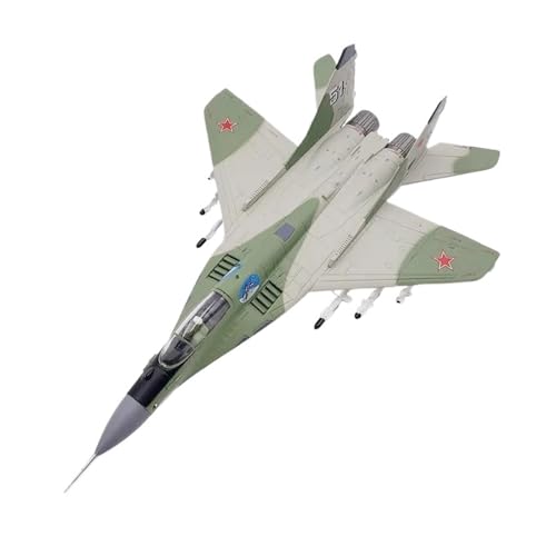 1/100 Druckgussmetall Für Russische MIG-29-Kampfflugzeug-Modellflugzeug-Sammlung Souvenirs von YLQERZ