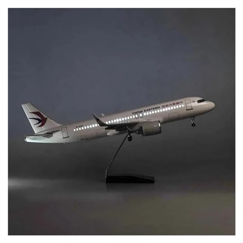 1/80 Für A320 Neo Airlines Spielzeug Sammlung Display Harz Flugzeug Modelle Dekoration Fans(with Light) von YLQERZ