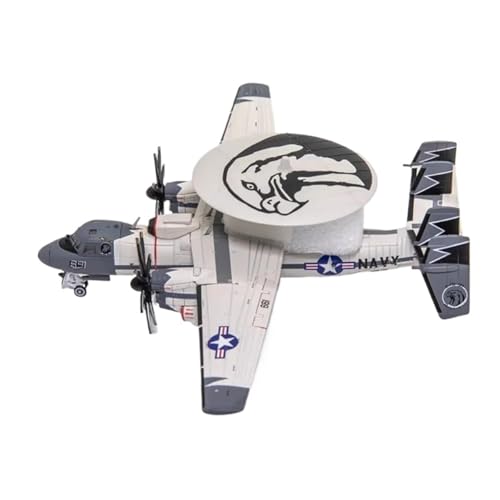 1:144 Für E-2C E2C Frühwarnung Flugzeugmodell Statische Metalllegierung Druckguss Spielzeug Dekoration Für Erwachsene(B2010) von YLQERZ