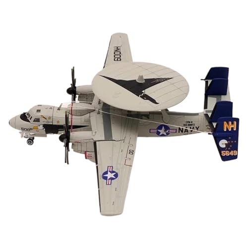 1:144 Für E-2C E2C Frühwarnung Flugzeugmodell Statische Metalllegierung Druckguss Spielzeug Dekoration Für Erwachsene(C2008) von YLQERZ