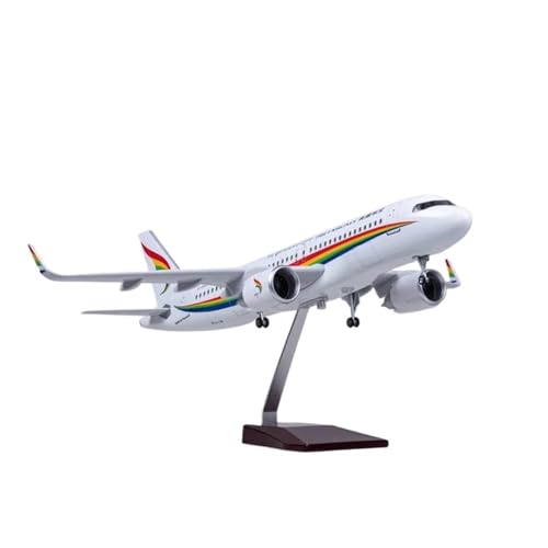 47CM Für Tibet A320neo Flugzeug Modell W Sammlung Zeigen Standable Mit Rad(No Light) von YLQERZ