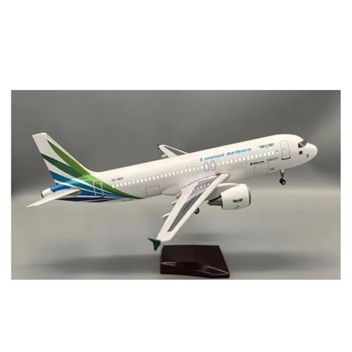 47CM Maßstab 1/80 Für A320 Kambodscha Lanmei Airlines Flugzeug Modell Spielzeug Druckguss Harz Display(No Light) von YLQERZ
