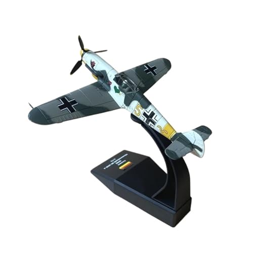 Diecast 1:72 Für Deutsche Bf109-4 Kämpfer Metall Legierung Flugzeug Modell Sammlung Dekoration von YLQERZ