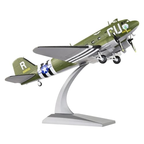 Metallflugzeugmodell 1/100 Für C-47 Transportflugzeug Flugzeug Metall Flugzeugmodell Druckguss Die Sammlung Sammeln Oder Verschenken von YLQERZ