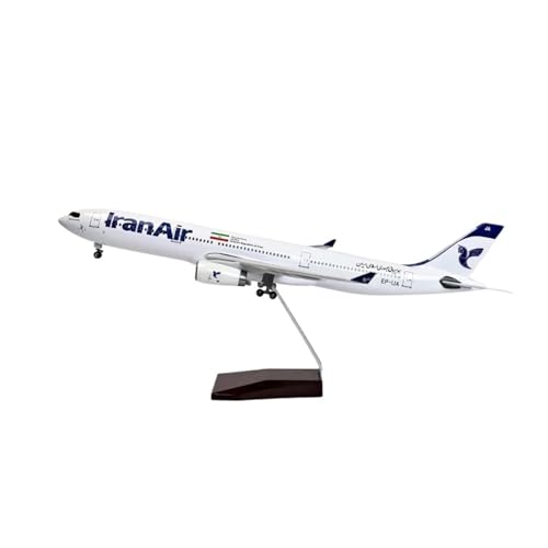 Metallflugzeugmodell 1/135 47cm Für Asien Iran Air 330 Flugzeug Spielzeug Harz Diecast Sammlung Display Mit Basis Sammeln Oder Verschenken(No Light) von YLQERZ