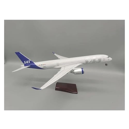Metallflugzeugmodell 1/150 Für Harz Modell Flugzeug Skandinavischen A350-900SAS Sammlung Display Spielzeug Fans Sammeln Oder Verschenken(with Light) von YLQERZ