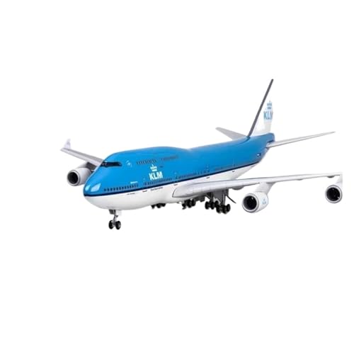 Metallflugzeugmodell 1/157 Für Flugzeug Boeing 747 B747 KLM Dutch Modell Rad Diecast Flugzeug Sammlung Airliner Zeigen Legierung Flugzeuge Sammeln Oder Verschenken(with Light) von YLQERZ