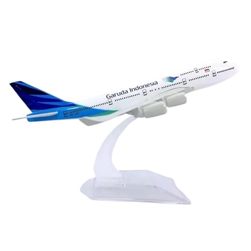 Metallflugzeugmodell 1/400 Skala Für B747 Indonesische Legierung 16cm Boeing 747 Flugzeug Modell Spielzeug Dekoration Sammlung Sammeln Oder Verschenken von YLQERZ