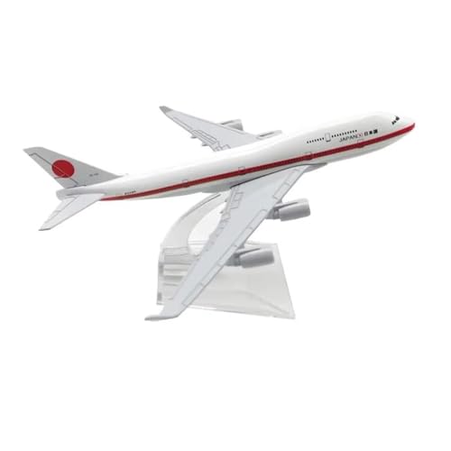 Metallflugzeugmodell 1/400 Skala Für B747 Japan Legierung 16cm Boeing 747 Flugzeug Modell Spielzeug Dekoration Sammlung Sammeln Oder Verschenken von YLQERZ
