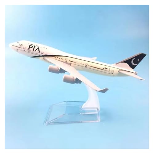 Metallflugzeugmodell 1/400 Skala Für Pakistan Airways B747 Legierung 16cm Boeing 747 Flugzeug Modell Spielzeug Dekoration Sammlung Sammeln Oder Verschenken von YLQERZ