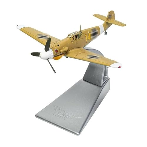 Metallflugzeugmodell 1/72 Für Bf109G-2 Kampfflugzeug Modell Erwachsene Fans Sammlung Souvenir Display Ornamente Spielzeug Sammeln Oder Verschenken von YLQERZ