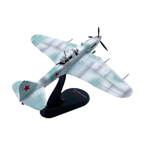 Metallflugzeugmodell 1/72 Für Sowjetischen IL2 Kampfflugzeuge Militärspielzeug Aus Metall Diecast Flugzeugmodell Für Die Sammlung Sammeln Oder Verschenken(White) von YLQERZ