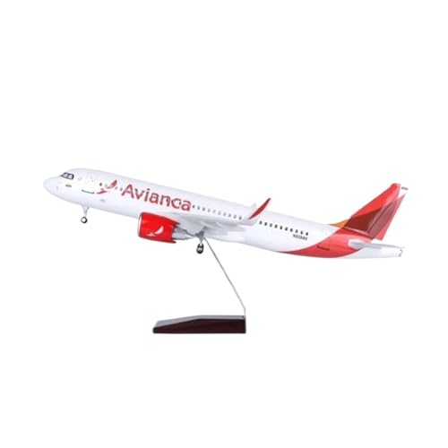 Metallflugzeugmodell 1/80 Skala Für A320 NEO Kolumbien 2025 Spielzeug Diecast Harz Flugzeug Modell Sammlung Display Sammeln Oder Verschenken(No Light) von YLQERZ