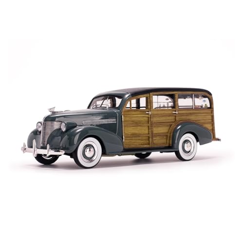 Metallflugzeugmodell 1 18 Für Chevrolet Woody Surf Car 1939 Realistisches Druckguss-Legierungsautomodell Fertiges Schwarz Sammeln Oder Verschenken von YLQERZ