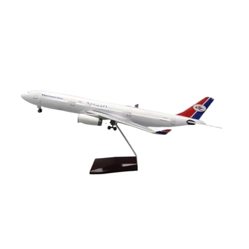 Metallflugzeugmodell 1:135 Für 47 cm Großes A330-Modell Yemen Druckguss-Harzflugzeug Mit Lichtern Und Fahrwerk Modellflugzeug-Desktop-Display Sammeln Oder Verschenken(No Light) von YLQERZ