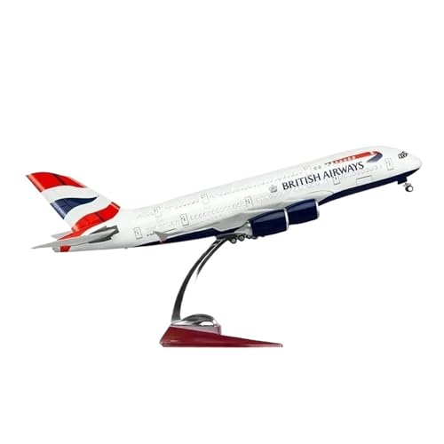 Metallflugzeugmodell 1:160 Für 380 Flugzeuge Große Modellflugzeugmodelle Druckgussflugzeuge Mit LED-Licht Für Die Sammlung Legierungsflugzeugen Sammeln Oder Verschenken(No Light) von YLQERZ
