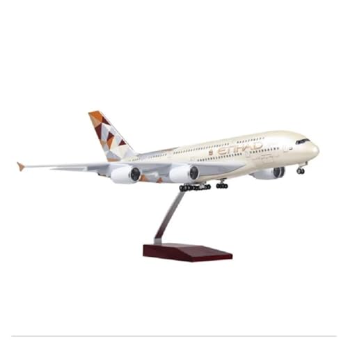 Metallflugzeugmodell 1:160 Für Das Flugzeug A380 ETIHAD Airways Modell Aus Druckgussharz Flugzeugsammlung Statische Anzeige Flugzeugmodell Sammeln Oder Verschenken(No Light) von YLQERZ