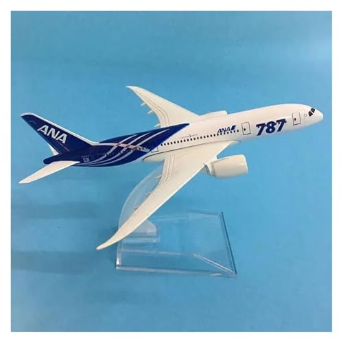 Metallflugzeugmodell 16 cm Für Japan All Nippon Airways B787 Boeing 787 Druckgussmetalllegierung Im Maßstab 1:400 (mit Ständer) Sammeln Oder Verschenken von YLQERZ